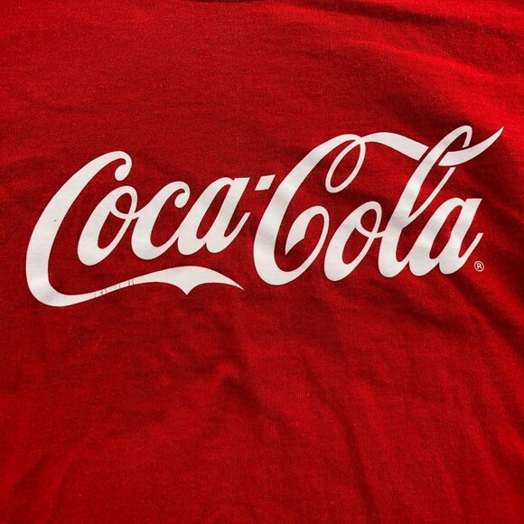 2 Coca-Cola T-Shirts Men's XL Lot Of Two Red Short Sleeve Casual Graphic Tee Cot - Picture 11 of 16